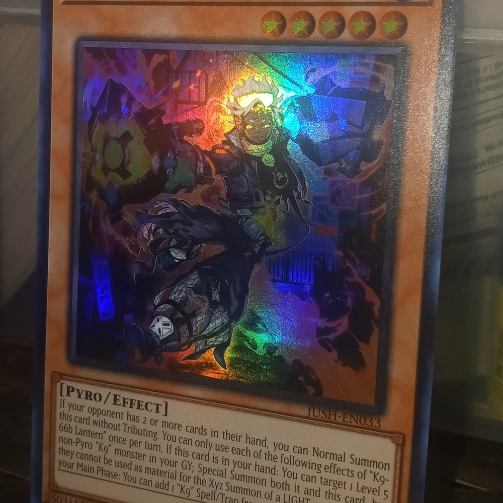 K9-66B Lantern JUSH-EN033 Justice Hunters 1st Edition